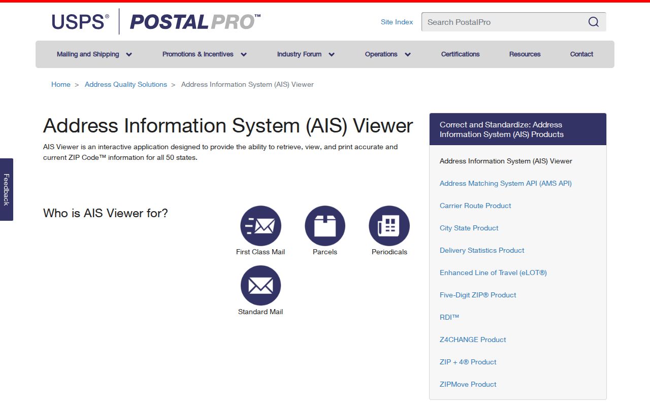 Kannapolis ZIP code directory USPS AIS address-quality reference